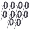 10Pcs NTC Thermistor Sensor PVC Epoxy Resin NTC Temperature Probe