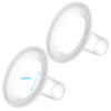 Belmikal 24mm Shields&Cushions Compatible with Medela Breast Pump- PersonalFit, Freestyle,