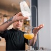 12 Pcs Plastic Cocktail Shaker Drink Mixer with Scales and