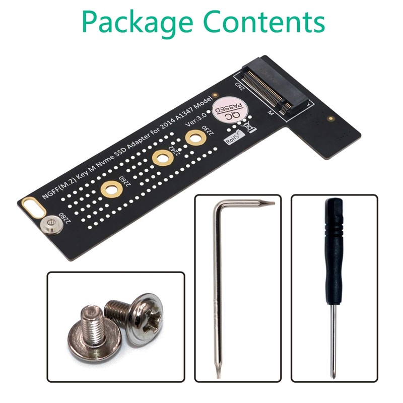 M.2 NGFF MKey NVME SSD Adapter Module for OS Computer