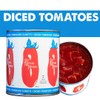 SMT SAN MERICAN TOMATO - Diced Tomatoes, 28 oz (Pack