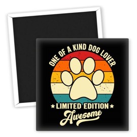 Pfotenabdruck Kühlschrankmagnet - Kühlschrankmagnet für Hundeliebhaber limitierte Edition - Hunde Kühlschrankmagnete - originelle Geschenke für Hundeliebhaber - dekorative Kühlschrankaccessoires