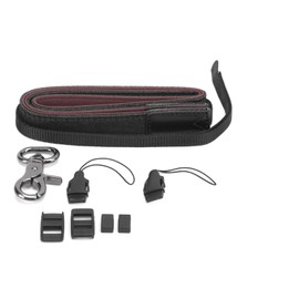 Durable Neck Hanging Belt Leather Holder Strap for DJI FPV Drones Remote ControllerBlack