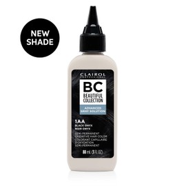Clairol Professional Beautiful Collection Advanced Gray Solutions, 1AA Black Onyx, 3 oz.