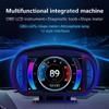 Car HUD Display OBD2 GPS Mode with Inclinometer Compass Speed