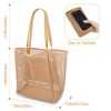 Iioscre Beach Bag for Women, Causal Hobo Handbags with Zipper