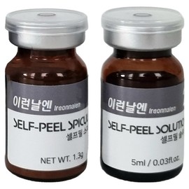 On days like this, self-peel seaweed peeling spicule 1.3g + solution 5ml set, 1 piece / 이런날엔 셀프필 해초필링 스피큘 1.3g + 솔루션 5ml 세트, 1개