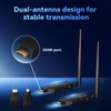 Wireless HDMI Transmitter and Receiver 2025 Upgraded 165FT/50M, HDMI Wireless