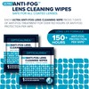 OPTICALINEA ULTRA ANTI-FOG LENS CLEANING WIPES (100 count) and ECOFRIENDLY