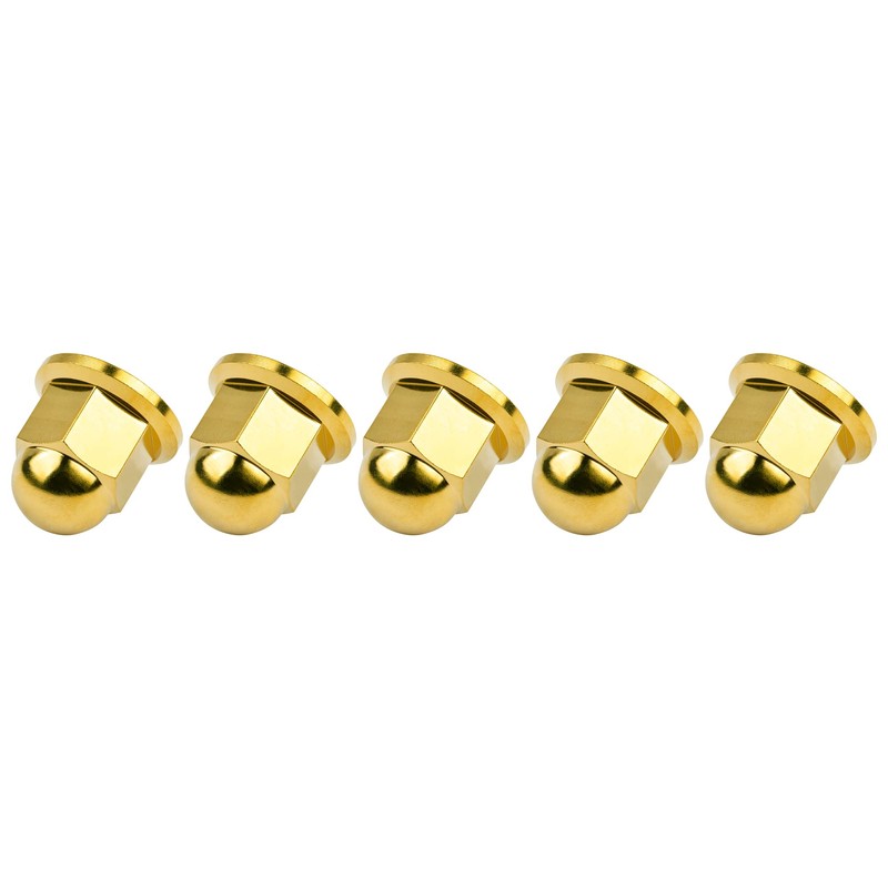 Ruifu 5pcs Titanium Nuts M6 M8 M10 Dome Head Flange