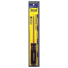 Eazypower 79741 1-Pack #6 Spanner Security Isomax 9-inch Screwdriver (fits Snake Eye Screw)