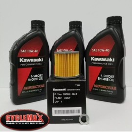 Kawasaki 2009 - 2022 Kawasaki KLR650 Factory Oil Change Kit