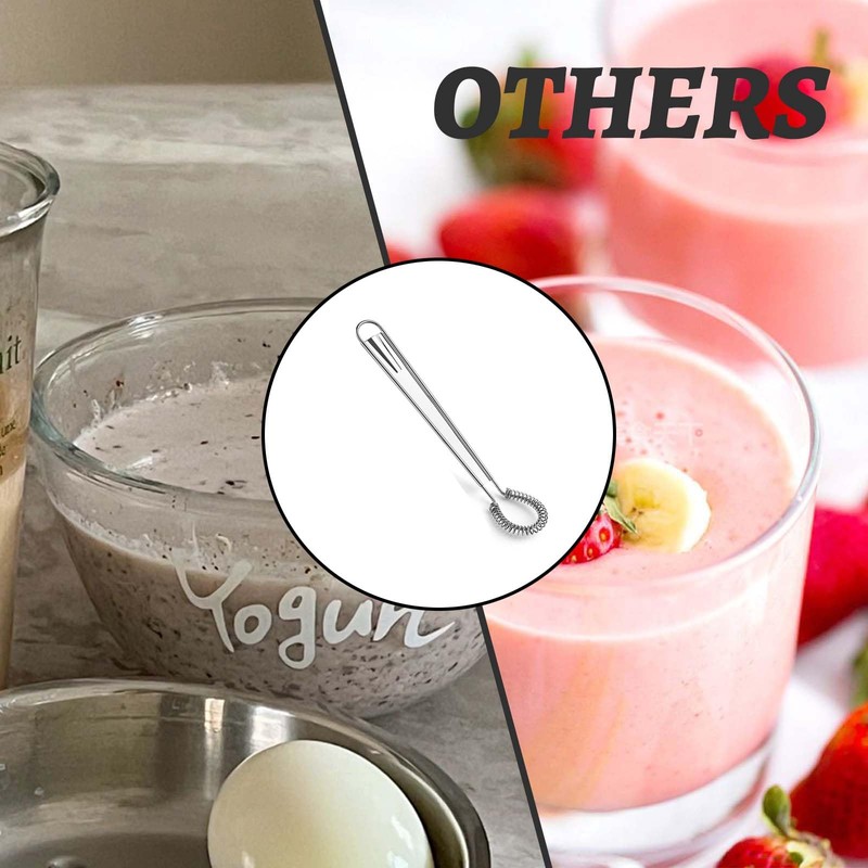 3 Pcs Mini Whisk Hand, Small Hand Whisk, Egg Whisk