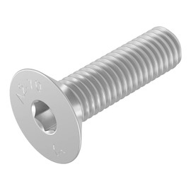 SECCARO Countersunk Screw M8 x 30mm Stainless Steel V2A VA A2 DIN 7991 / ISO 10642 Hex Socket (Pack of 20)