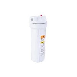 IPW Industries Inc-Watts-FH4200WW12 Flowmatic White Filter Housing Std 10 in With 1/2 in Ports