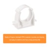 sourcing map 25mm Dia Pipe Clamps Clips, PPR Water Hose