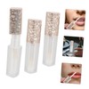 Minkissy 3pcs Refillable Lip Gloss Tubes DIY Lip Balm Containers