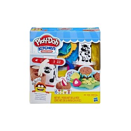 Play-Doh Küchenwerkstatt Milch und Plätzchen Spielteig Set