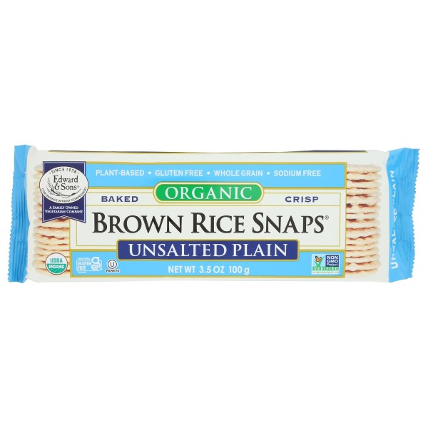 Does not apply Gluten Free Organic Brown Rice Snaps Unsalted