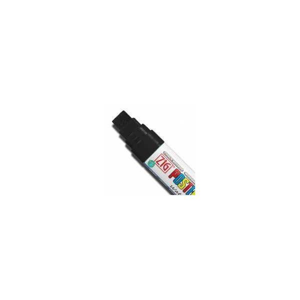 Black ZIG POSTERMAN (Wo/Wo 15 mm) Waterproof Marker