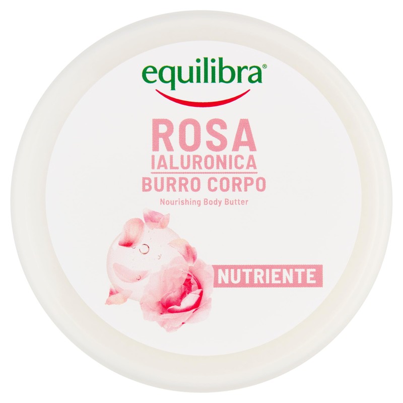 Equilibra Body Rose Hyaluron Body Butter, 300 ml