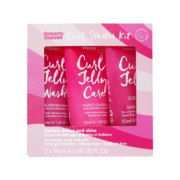 Umberto Giannini Curl Jelly Starter Kit - 3 x 50ml