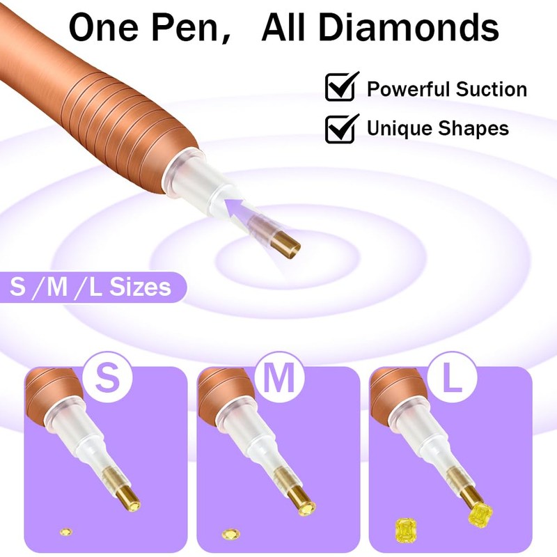 Electric Diamond Art Painting Pen - Vacuum Diamond Art Pen