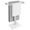 KES Hand Towel Rack Stand with Marble Base, Towel Rack