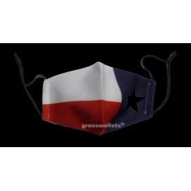 Texas Flag Face Mask Adjustable Reusable