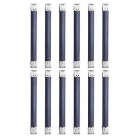 sourcing map 12Pcs Metal Internal Flex Frame, 15cm/5.9" Coin Purse Frame Handbag Hinges Clip for Wallet Bag DIY Craft Sewing Purse Making, Silver