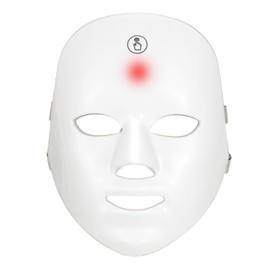 SUERBEATY Red Light Mask for Face, 7-1 Colors Red Light Facial Mask, Cordless Skin Care Device at Home, Portable and Rechargeable