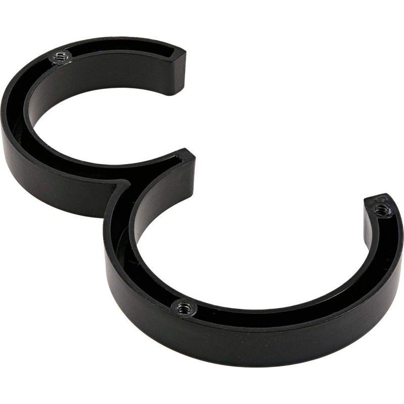 Distinctions 844713 Black Upgraded 5" Floating House Number 3, 5-Inch