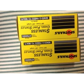 Stainless Steel Staples 3/8" for 71 Series Staplers by Spotnails