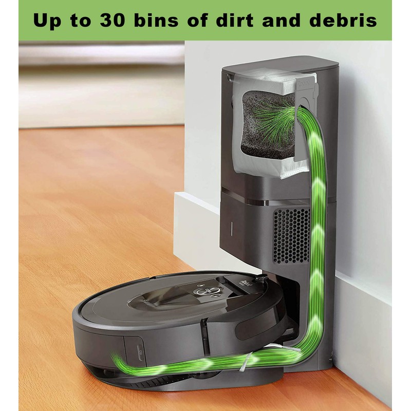 E-HAO 10 pack Vacuum bags compatible for iRobot Roomba i&j&s
