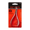 Revlon Half Jaw Cuticle Nipper, Manicure Tool for Nail Care,