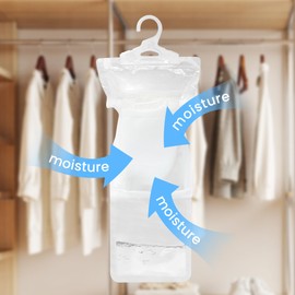 Candy Moisture Absorbes Hanging Packets 10 Pack,Dehumidifier Bags Ideal for Closet Bedroom Bathroom