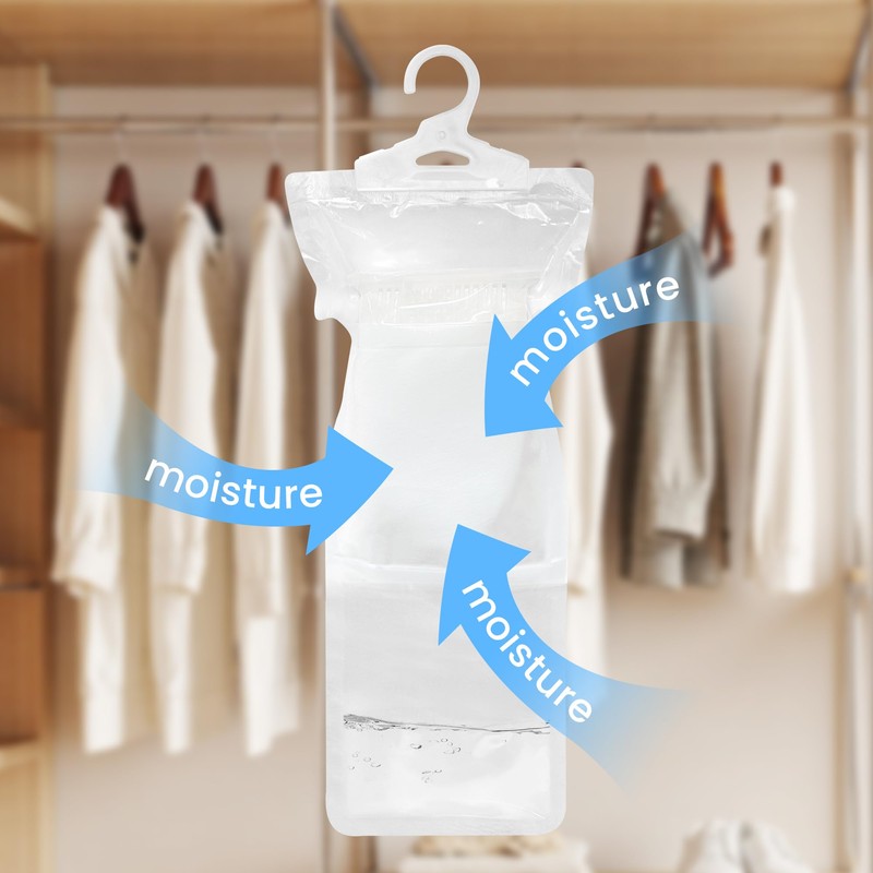 Candy Moisture Absorbes Hanging Packets 10 Pack,Dehumidifier Bags Ideal for