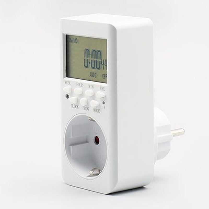 Timer Outlet Electric 24 Hour Indoor Plug in Outlet Timer