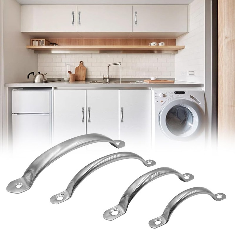 ONEBO 12 Pcs Stainless Steel Drawer Pulls, Cabinet Handles, Door