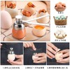 Zhejia Egg Cutter, Egg Cracker, Egg Yolk Separator, Peeler, Manual,
