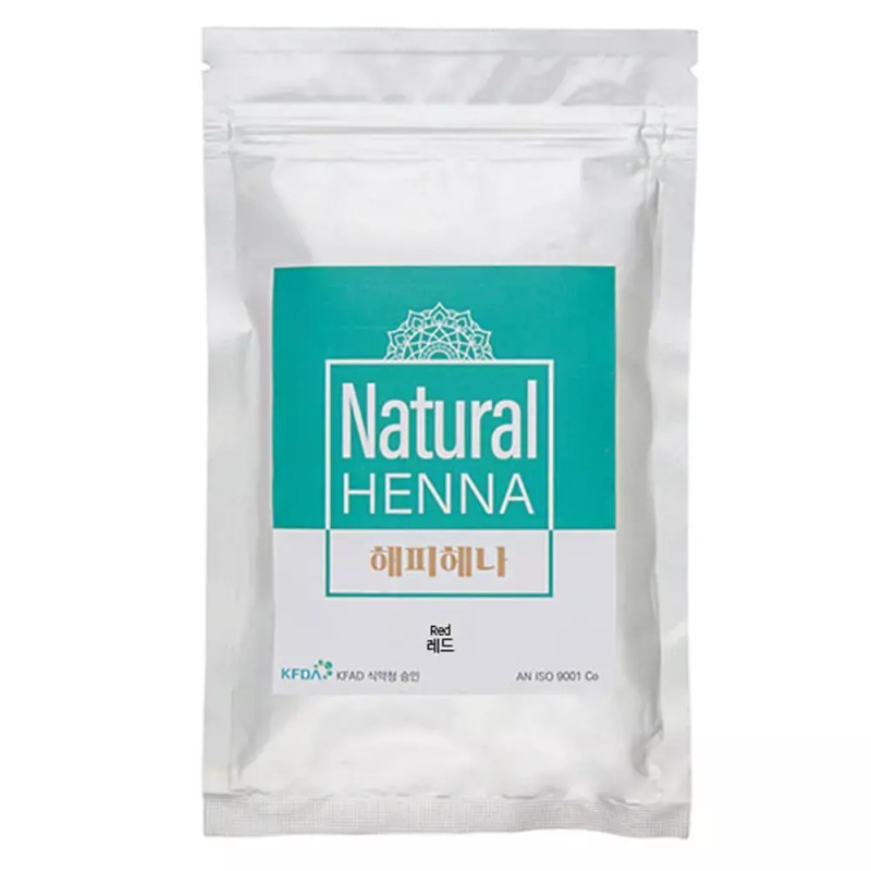 Happy Henna 해피헤나 레드(RED) 100g 천연헤나 두피클리닉 모발클리닉 Happy Henna