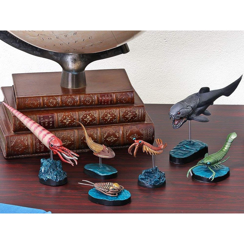 Carolata Paleozoic Biological Figure, 3D Picture Book (Ancient Fish, 6