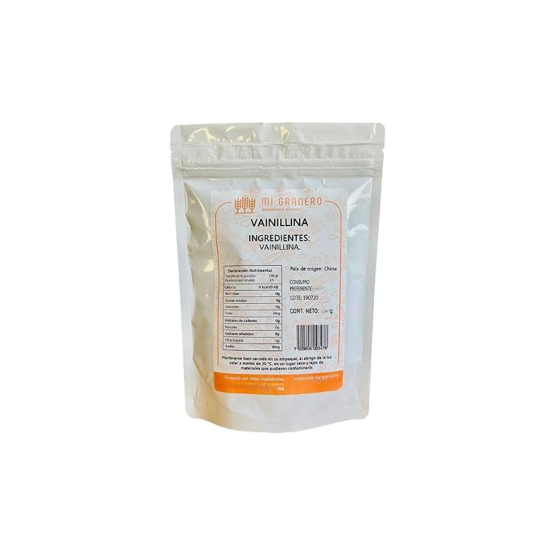 Vainillina En Polvo 250 gramos