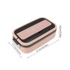Bento Lunch Box 316 Stainless Steel 700ml Capacity Leakproof Microwave