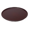 Lacqueryukan Echizen Lacquer Tamari Non-Slip Cloth Round Tray 12 inches