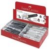 FABER-CASTELL Plastic Eraser TRI, Assorted Colours