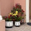 5 Pack Metal Plant Stands,Heavy Duty Potted Holder for Flower