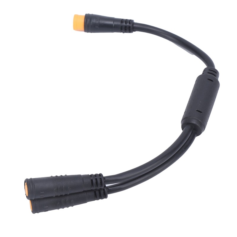 Waterproof Y Splitter 1T2 Cable with 3 Pin Connector for