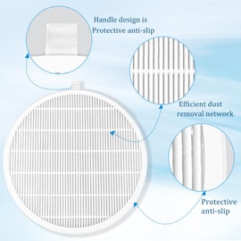 4 Count Filter Replacement for Nail Dust Collector Reusable Cotton Ash Fan Collector Filter with Brush