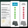 ZOLLNER Flannels, Set of 10, Soft and Absorbent Wash Mitts,